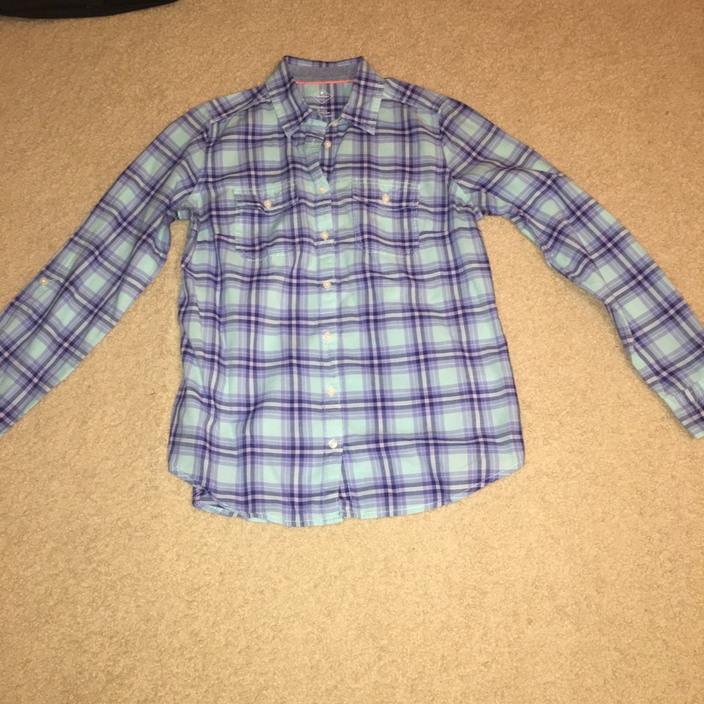 Plaid long sleeve
